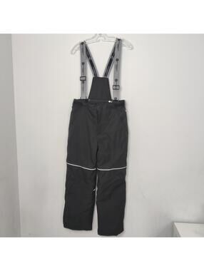 Stormpack Sunice Youth Black Snow Pants with Suspenders Size 14